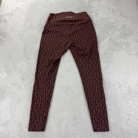 Adidas x Ivy Park Women's Size Large Monogram Sheer Panel Tights/Leggings - Picture 5 of 10